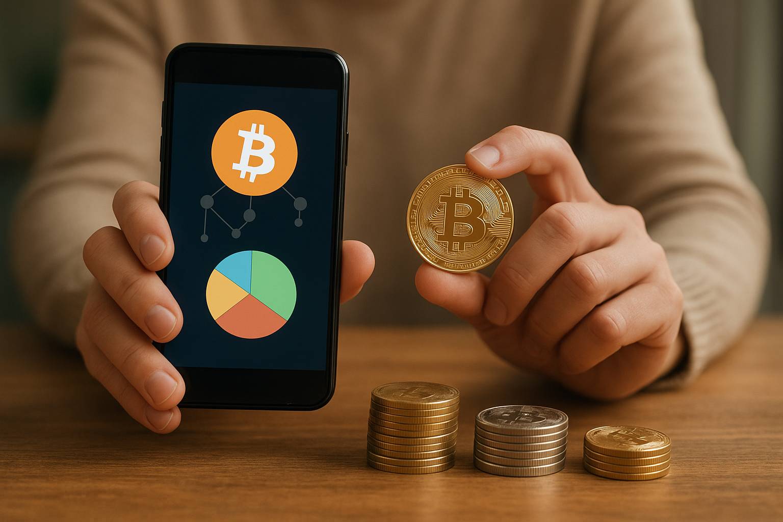 Construire un portefeuille crypto diversifié avec un budget limité